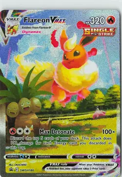 Flareon VMAX SWSH180 SWSH: Sword & Shield Promo Cards Holo - Image 1