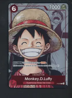 #2 2023 One Piece Premium Card Collection 25th Edition #P-001 Monkey D. Luffy - Image 1