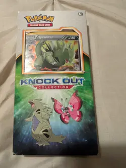 Pokemon Tyranitar Knock Out Collection 2017, 2 Packs And 3 Promo Cards - Image 1