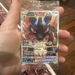 Lucario VSTAR SWSH291 Crown Zenith ETB Promo Pokemon Card English - SEALED - Image 1