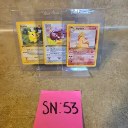 22 X 1ST EDITION POKEMON CARDS Authentic Original Pokemon Pikachu Rare - Image 1