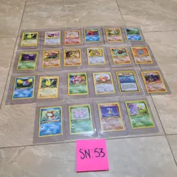 22 X 1ST EDITION POKEMON CARDS Authentic Original Pokemon Pikachu Rare - Image 2