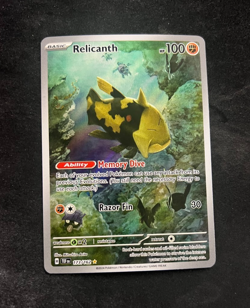 Relicanth 173/162 Scarlet & Violet Temporal Forces Pokemon Card NM Pack Fresh - Image 1