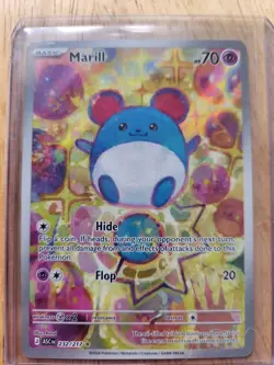 Pokemon Marill 232/217 ASC Full Art Holo Rare 70 HP Basic Water Card 2026 - Image 1