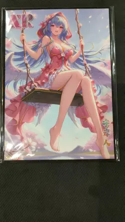 Fantasy succubus-Anime Waifu Trading Card-A5 Size - Image 1