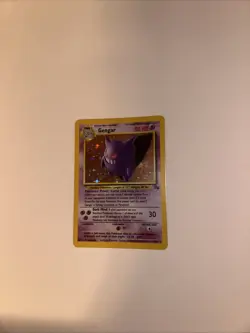 Pokemon Gengar TCG Fossil Holo Card 5/62 Rare, Ungraded - Image 1