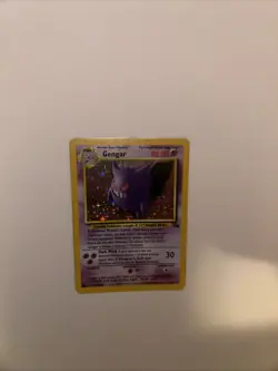 Pokemon Gengar TCG Fossil Holo Card 5/62 Rare, Ungraded - Image 3