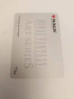 Vivi Ornitier Art Card Gold-Stamped Signature 17/35 MTG NM Art Series - Image 4