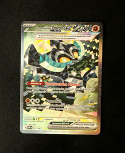 Pokemon Card - Cornerstone Mask Ogerpon EX 215/167 Twilight Masquerade SIR - NM⭐ - Image 1