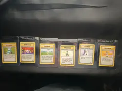 Pokemon Base Set 2 Rare Trainer Lot - 6 Cards (Excellent to Moderately Played) - Image 1