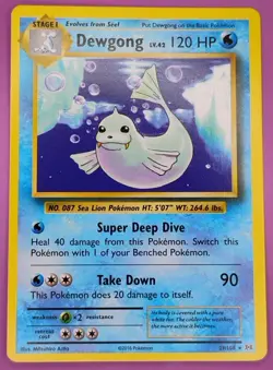 Dewgong 29/108 Evolutions Regular Finish Pokemon Card - Image 1
