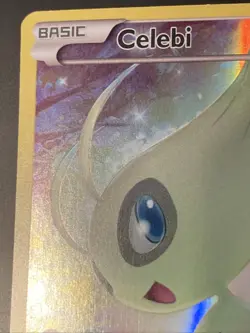 Pokemon TCG Mythical Celebi XY111 Full Art Black Star Promo Promo Card - Image 2