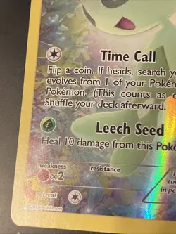 Pokemon TCG Mythical Celebi XY111 Full Art Black Star Promo Promo Card - Image 4