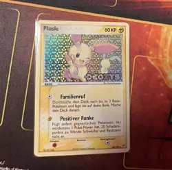 Plusle 44/107 EX Deoxys Reverse Holo German LP Pokemon Card 2005 - Image 1