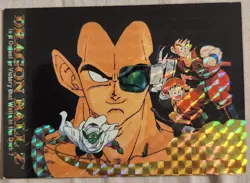 1996 Dragon Ball Z Card #02 Raditz Prism TCG JPP AMADA - Image 1