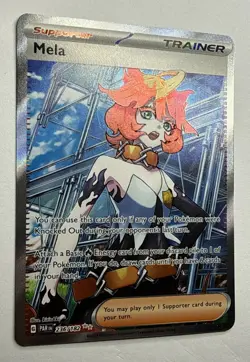 Mela 236/182 - Pokemon TCG Paradox Rift Full Art Ultra Rare Card - Near Mint - Image 2
