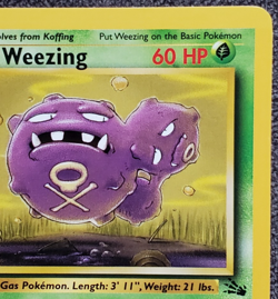 1st Edition Weezing - Fossil - #45/62 - Vintage Pokemon Card 1999 WOTC - Image 3