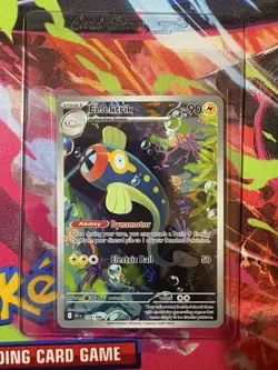Pokemon TCG Eelektrik Black Bolt Illustration Rare 114/086 NM Card - Image 1