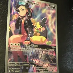 Marnie’s Morpeko 206 Sv: Scarlet & Violet Promo Cards Holo - Image 4