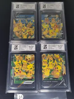 Pikachu V-union Promo 109/S-P - 112/S-P Combination Pokemon Card Chinese- Z 10 - Image 1