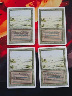 MTG Sticker CEDH EDH Dual Land Badlands x4 - Image 1