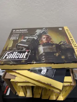 MTG Magic The Gathering Fallout Omega Collector Booster English x9 Fallout Omega - Image 1