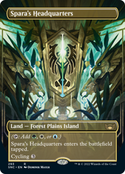 Spara's Headquarters Borderless Streets of New Capenna 293 SNC MTG - Image 1