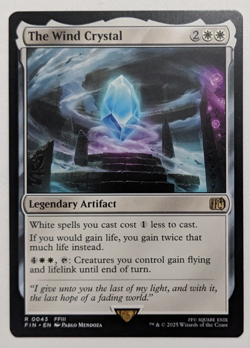 The Wind Crystal (43) Final Fantasy FIN, Magic MtG, Regular - NM! - Image 1