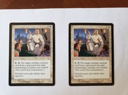MTG 2x x2 Nomad Mythmaker Judgment Regular LP Adult Owned - Image 1