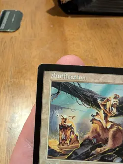 Magic: The Gathering Aurification Enchantment White 2002 Gary Ruddell 6/350 - Image 2