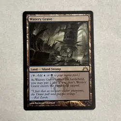 MTG Magic Watery Grave Gatecrash NM B - Image 1