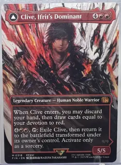 Clive, Ifrit's Dominant (0318) (Borderless) Final Fantasy Regular - Image 1