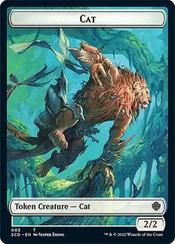 4x Insect/Cat Token, Starter Commander Tokens, MTG, 4 pack, Magic - Image 2