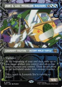 Don & Leo, Problem Solvers Showcase - Teenage Mutant Ninja Turtles - 242 NM - Image 1