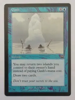 MTG - Gush - Mercadian Masques 82/350 - Regular Common - "Free" Spell - Image 2
