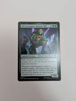 MTG - Michelangelo, Mutant BFF - Teenage Mutant Ninja Turtles NM/M Condition - Image 1
