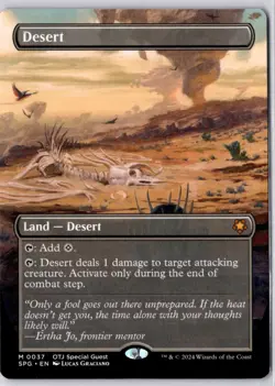 Desert (Borderless) Special Guests Regular NM M 0037 - Image 1