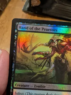 Magic: The Gathering Hand of the Praetors Foil Scars of Mirrodin Creature Black… - Image 2