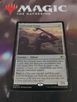 Mtg. Anticausal Vestige. Foil. Edge of Eternities. Pack Fresh - Image 1