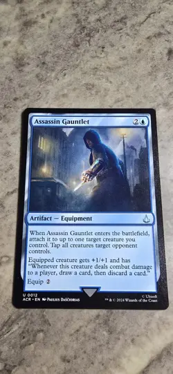 Assassin Gauntlet Universes Beyond: Assassin's Creed Regular Artifact MTG NM - Image 1