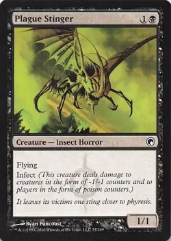 Plague Stinger Scars of Mirrodin Regular - Image 1