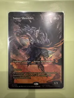 Super Shredder (Japanese Showcase Foil) Teenage Mutant Ninja Turtles TMT MTG 285 - Image 1