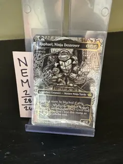 Teenage Mutant Ninja Turtles Raphael, Ninja Destroyer Legendary Creature Red 4/4 - Image 2