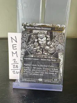 Teenage Mutant Ninja Turtles Raphael, Ninja Destroyer Legendary Creature Red 4/4 - Image 3