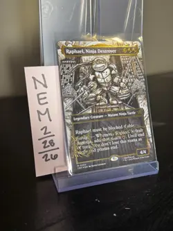 Teenage Mutant Ninja Turtles Raphael, Ninja Destroyer Legendary Creature Red 4/4 - Image 4