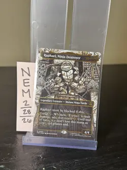 Teenage Mutant Ninja Turtles Raphael, Ninja Destroyer Legendary Creature Red 4/4 - Image 5