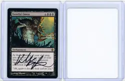 Baneful Omen Rise of the Eldrazi Rare Signed Artist Proof MTG - Image 3