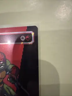 Raphael, the Muscle (0091) (Borderless Surge Foil) TMNT Ninja Turtles Pixel Foil - Image 5