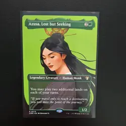 Azusa, Lost but Seeking (Borderless) Commander Masters Regular - Image 1