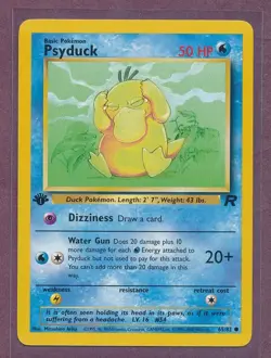 1999 Pokemon First Edition Psyduck 65/82!!! - Image 1